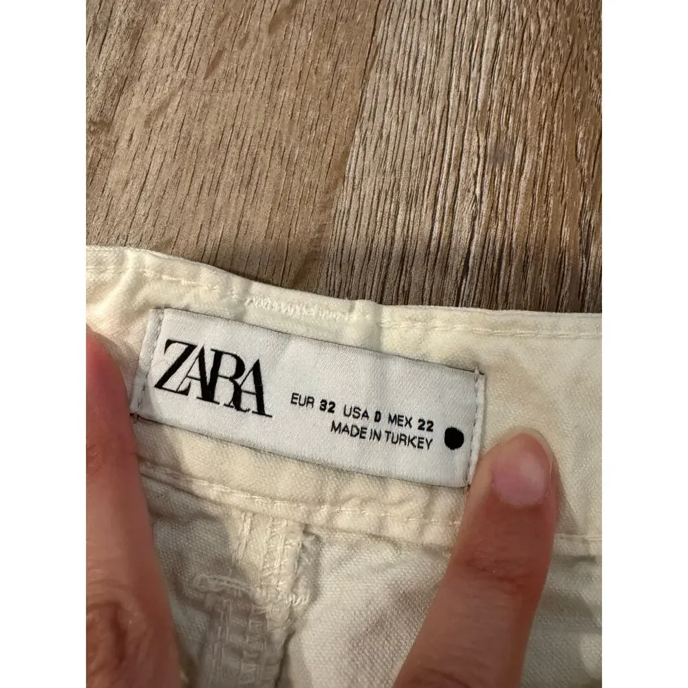 ZARA Women's The Relaxed Utility Pant Size 0